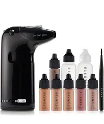 TEMPTU One Airbrush Cordless Makeup Light/Medium Starter Kit Pre-Owned Used Once