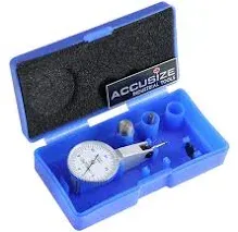 Accusize Industrial Tools 0.03'' x 0.0005'' Dial Test Indicator in Fitted Box, P900-S108