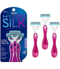 Schick Hydro Silk Pubic Disposable Razor (3 ct)