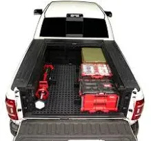 Tmat Truck Bed Organizer Slide Out Mat | Universal Fit for Standard Beds 6\'6" to 6\'9"