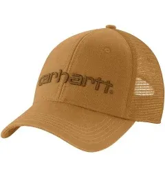 Carhartt G Force Adult Mens OS Yellow Canvas Mesh Back Trucker Snapback Hat