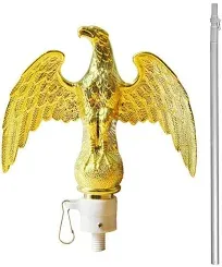 7.5Ft Telescopic Eagle Finial Flagpole