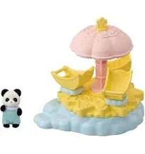 CALICO CRITTERS BABY STAR CAROUSEL &amp; TONY POOKIE PANDA (CRITTER) #CC1916 NIB