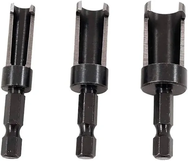 Milescraft 5340 Plug Cutter Set