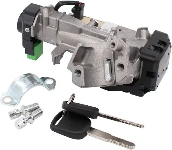 NewYall Ignition Switch Lock Cylinder Assembly Replace 35100-SDA-A71 for Honda Accord 2004-2007 Odyssey 2005-2007 Element 2007