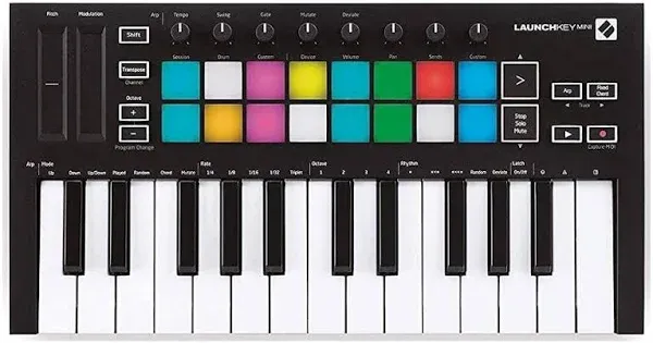 Novation Launchkey Mini MK3 25-Key MIDI Keyboard Controller