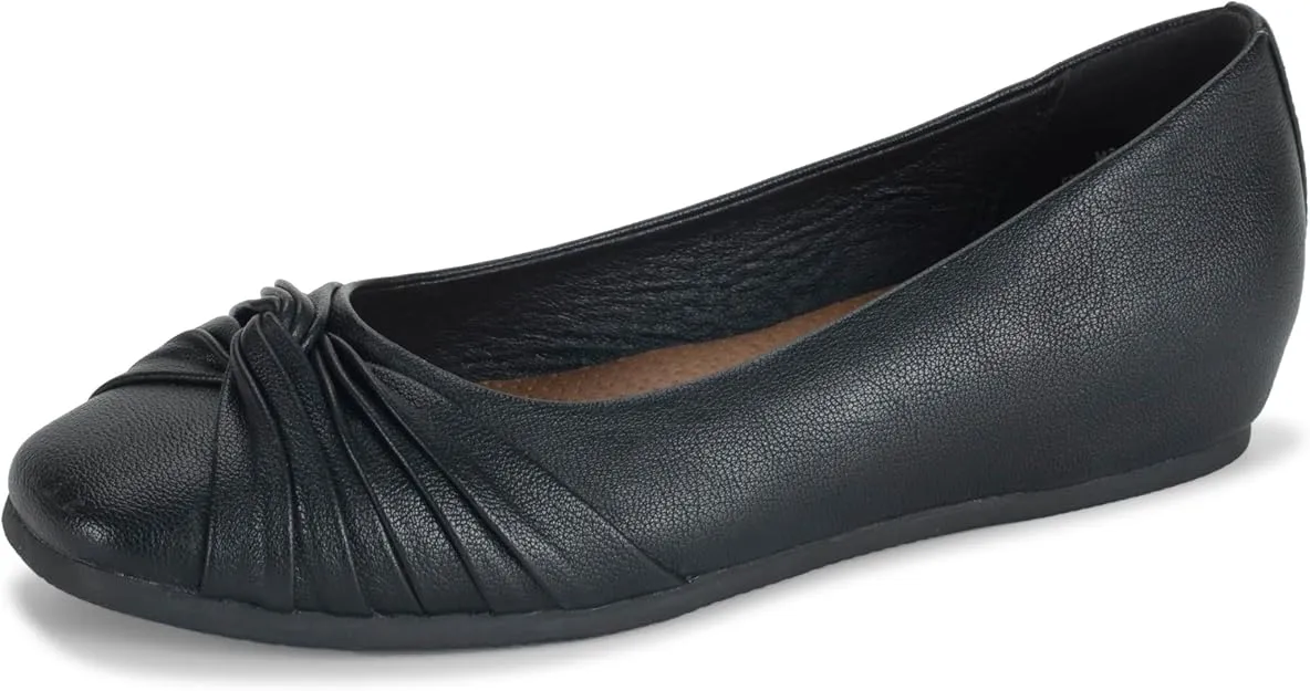 Chainey Casual Flat - Black | Baretraps