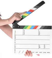 Professional Movie Directors Clapboard