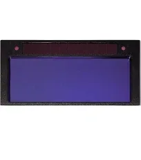 Horizontal Single Auto-Darkening Filter for Welding, 2 X 4&#034;, Shade 10