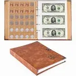 Coin Collection Book Holder for Collectors,150 Pockets Coin Collecting Album &amp; 2