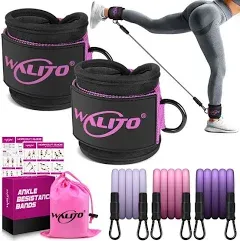 WALITO Ankle Resistance Bands with Cuffs Ankle Bands for Working Out