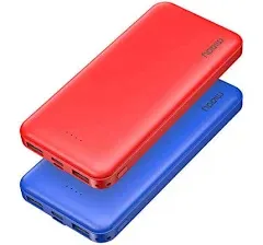 Miady Powerbank Portable Battery 10,000mAh Model AS-TPB21 with Charging Cable