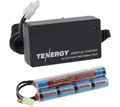 Tenergy Combo 9.6V 1600mAh Butterfly Mini Nimh Battery Pack 8.4V-9.6V Nimh Smart Charger