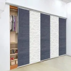 InStyleDesign 5-Panel Single Rail Panel Track