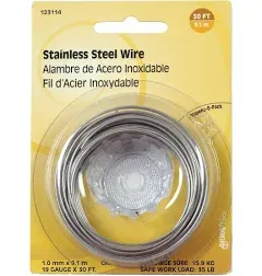 Hillman 123114 19-Gauge Stainless Steel Wire