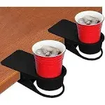 2 Pieces Drinking Cup Holder Clip, Desk Bottle Cup Stand DIY Glass