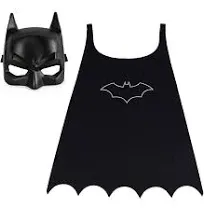 DC Batman - Batman-set met cape en masker - accessoire voor superheldenkos<wbr/>tuum