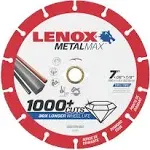 Lenox 1972924 Diamond Cut Off Wheel 7 x 7/8 Inch