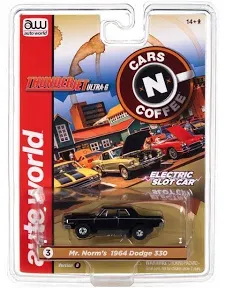 Auto World Thunderjet Cars N Coffee 1964 Dodge 330 HO Scale Slot Car