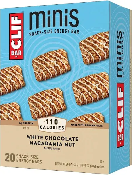 Clif Energy Bar Minis White Chocolate Macadamia Nut