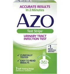 Azo Test Strips Urinary Tract Infection