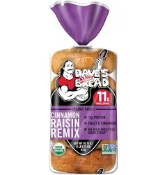 Dave's Killer Bread Organic Cinnamon Raisin Remix Bagels