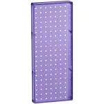 Azar Displays 770820-PUR Pegboard Wall Panel, 8" x 20" - Pkg Qty 2