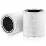 Fette Filter - 400s True HEPA H13 Replacement Filter Compatible with Levoit Core 400s Smart WiFi Air Purifier Part number#co