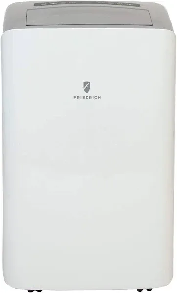 Friedrich ZoneAire Compact 10,000 BTU Ashrae (6,000 BTU SACC) 10.2 EER 115 V White Single Hose Portable Air Conditioner