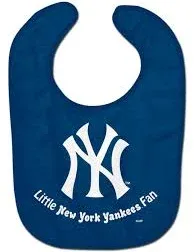 New York Yankees Little Fan Baby Feeding Bib MLB Infant Toddler Newborn