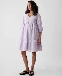 GAP Women's Maternity Eyelet Dress