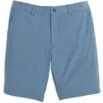 johnnie-O Calcutta Performance Golf Shorts (Maverick) Mens Clothing Blue Size 40