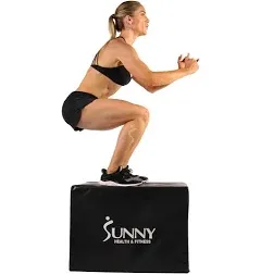 Sunny Health & Fitness No.072 3-in-1 Foam Plyo Box