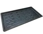 Shallow 1020 Nursery Flat Trays Specialized for Holding & Carrying 200 Cell Plug Seedling Trays (Height is 1.3"),Microgreen Germination Trays (YB01, 10P)