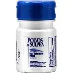 Polvos de Sulpha Menper, First Aid Antibiotic Powder, 7.5 mg, 0.26 Oz, Box