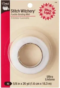 Dritz Stitch Witchery Fusible Bonding Web