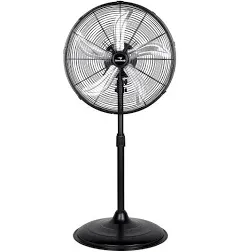 Tornado 20 Inch High Velocity Metal Oscillating Pedestal Fan