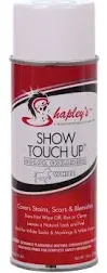 Shapleys Show Touch Up WHITE 10oz Equine Show Clean Hair Color Dye Cover Stain