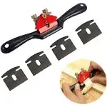 Adjustable Spokeshave With Flat Base And Metal Blade Wood Working Wood Craft Han