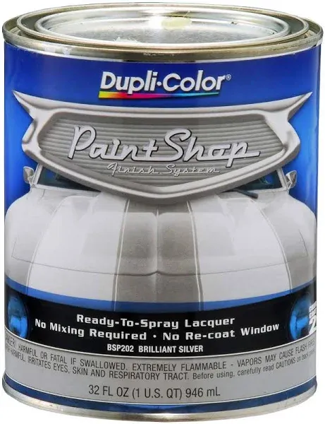 Dupli-Color BSP100-2 PK Paint Shop Finish System Car Primer Paint – Grey Primer - 32 oz. Automotive Paint