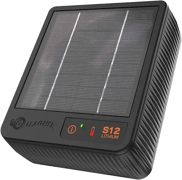 Gallagher S12 Solar Fence Energizer