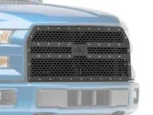 Rough Country Mesh Grille Black Ford F-150 2015-2017