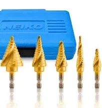 Neiko 10173A Step Drill Bit Set