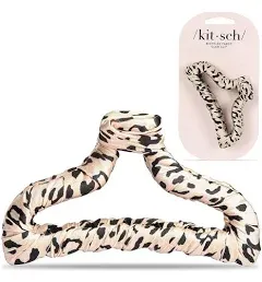 Kitsch Leopard Wrapped Claw Clip