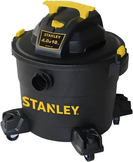 Stanley SL18191P Wet/Dry Vacuum,10 Gal.,4 HP