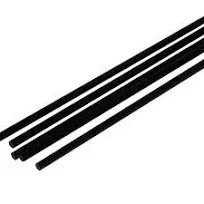 2mm Carbon Fiber Rod for RC Airplane Matte Pole Length 400mm 15.7 inch 10pcs