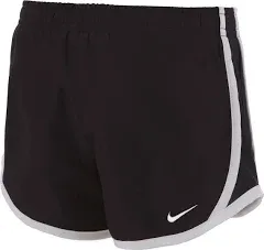 Nike Little Girl&#039;s 4 Ember Glow Pink Athletic Soccer Shorts Lined Panty Swoosh