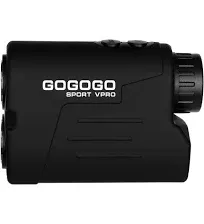 Gogogo Sport Vpro Laser Golf/Hunting Rangefinder 6X Magnification Clear View 650/1200 Yards Laser Range Finder