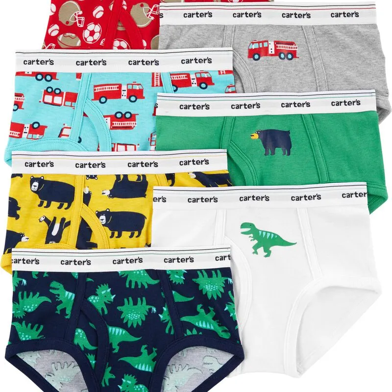 Multi 7-Pack Cotton Briefs Underwear | skiphop.com