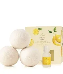 Thymes Lemon Leaf Wool Dryer Balls